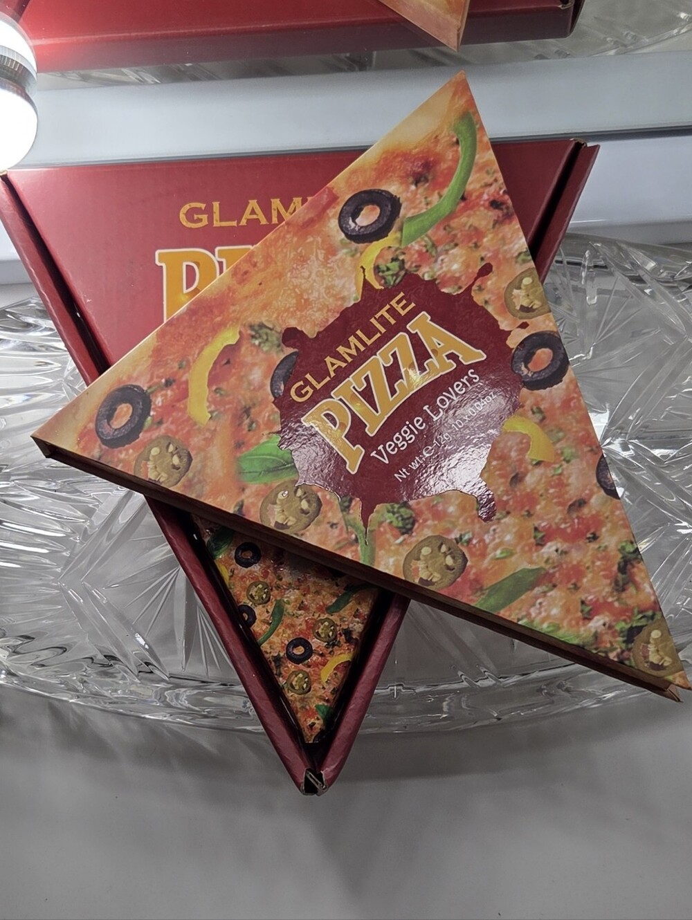GLAMLITE PIZZA SLICE VEGGIE LOVERS EYESHADOW PALETTE